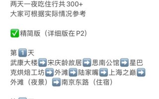 上海两天一夜怎么玩最精华？