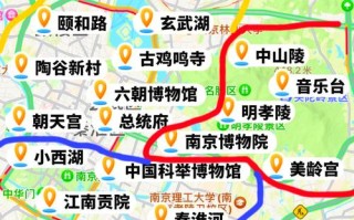 南京旅游景点地图如何分布？