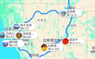 美西自驾游最佳路线怎么规划？