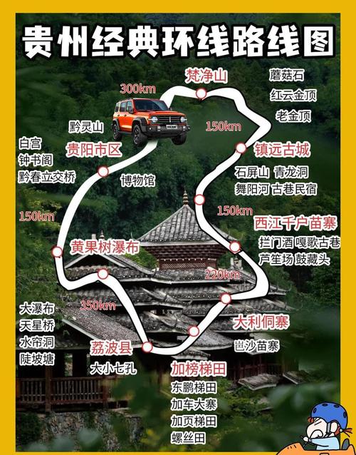 成都到贵州自驾游最佳路线是哪条？-第1张图片-星月文旅