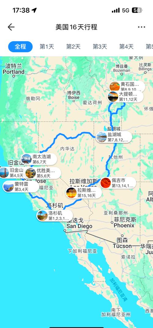 美西自驾游最佳路线怎么规划？-第1张图片-星月文旅