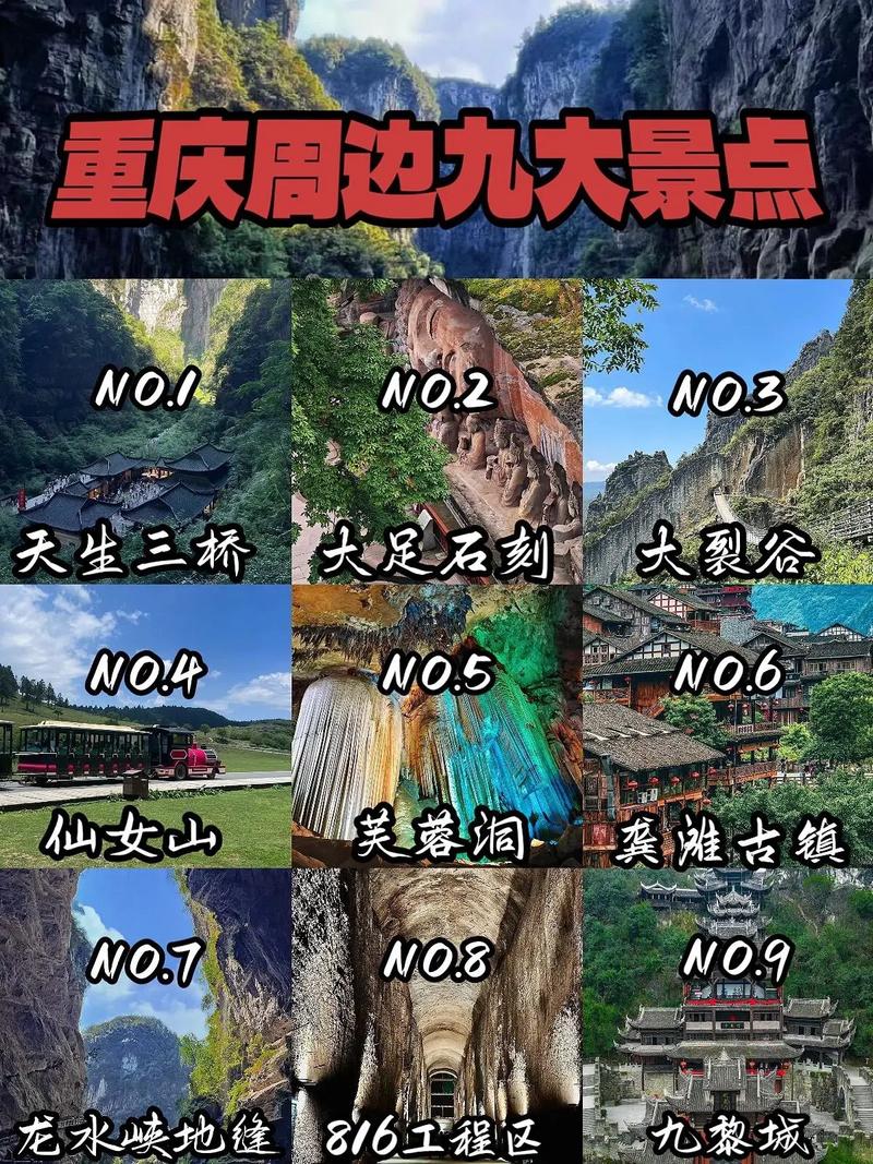 重庆周边必去景点有哪些？-第2张图片-星月文旅