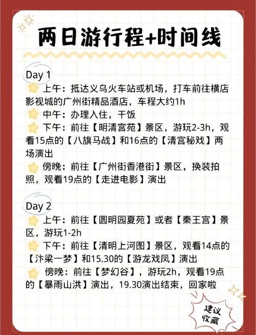 横店旅游攻略二日游套票门票-第1张图片-星月文旅