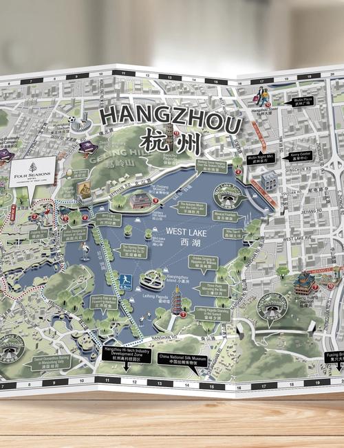 杭州的旅游景点主要景点地图-第2张图片-星月文旅