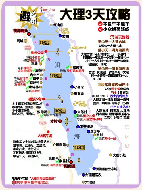 大理自由行路线怎么选？-第1张图片-星月文旅