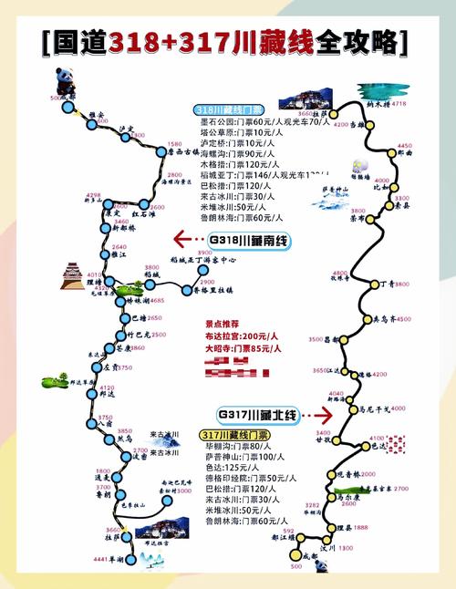 318进藏自驾攻略,哪段路最险最值得看?-第2张图片-星月文旅 318进藏自驾攻略,哪段路最险最值得看?-第2张图片-星月文旅
