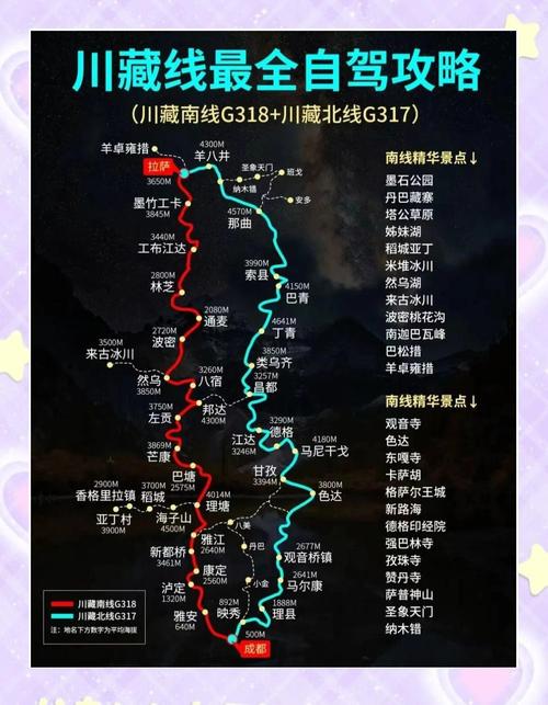 318进藏自驾攻略,哪段路最险最值得看?-第1张图片-星月文旅 318进藏自驾攻略,哪段路最险最值得看?-第1张图片-星月文旅