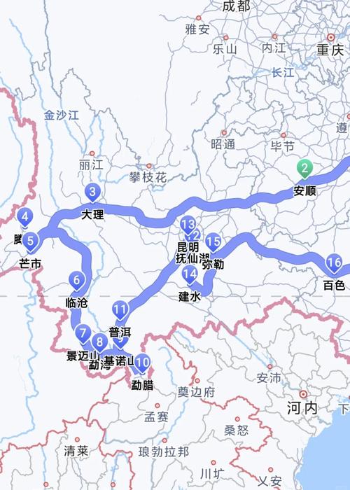 武汉到云南自驾游最佳路线-第2张图片-星月文旅