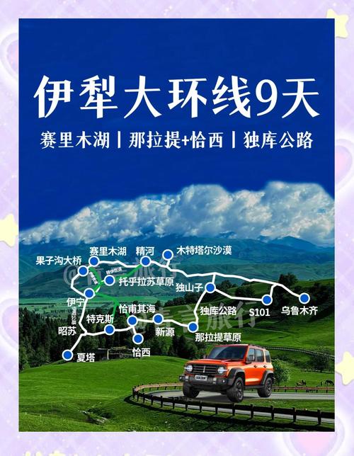 乌鲁木齐到伊犁自驾游攻略有哪些必去景点?-第1张图片-星月文旅 乌鲁木齐到伊犁自驾游攻略有哪些必去景点?-第1张图片-星月文旅