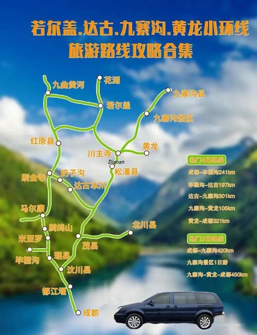 成都到九寨沟黄龙怎么玩？-第2张图片-星月文旅