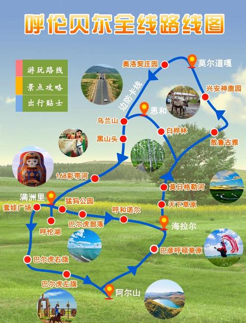 呼伦贝尔自驾游必去景点有哪些？-第2张图片-星月文旅