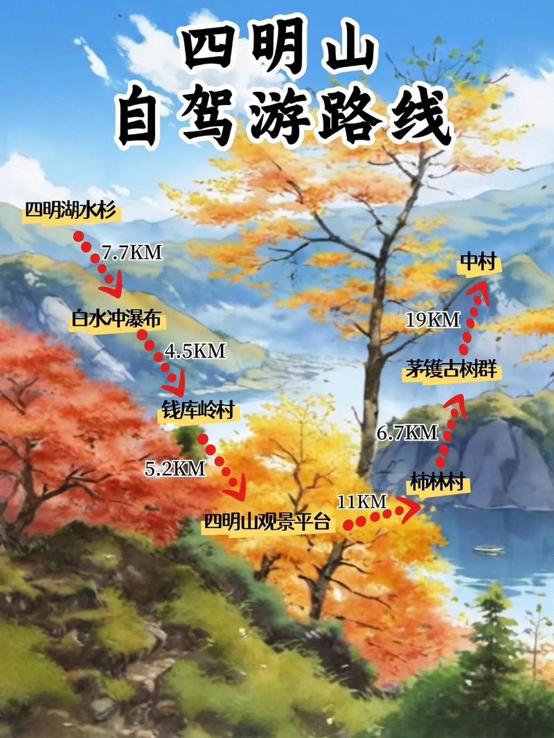 上海到四明山自驾游路线怎么走?-第1张图片-星月文旅 上海到四明山自驾游路线怎么走?-第1张图片-星月文旅