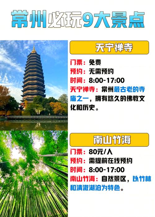 常州旅游景点前十名有哪些？-第1张图片-星月文旅