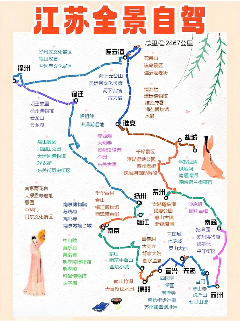山东江苏旅游景点地图全图有哪些景点？-第3张图片-星月文旅