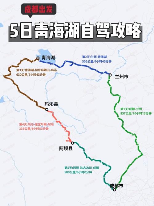 成都至青海湖自驾路线怎么规划？-第3张图片-星月文旅