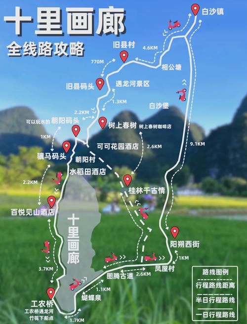 阳朔十里画廊自驾怎么玩最尽兴？-第1张图片-星月文旅