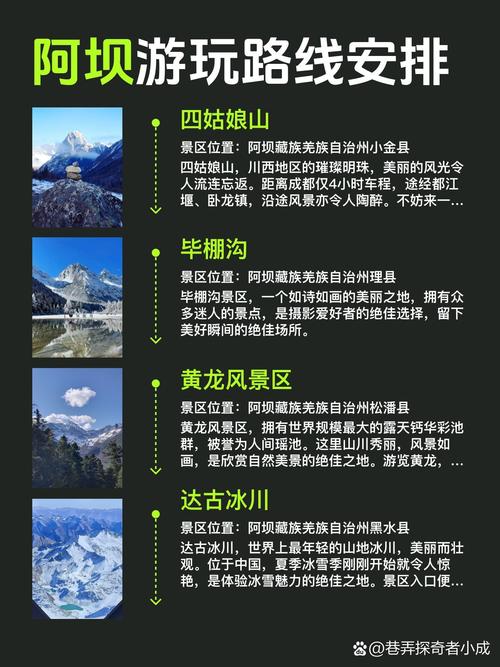 泸州阿坝旅游怎么玩？攻略有哪些必去景点？-第3张图片-星月文旅