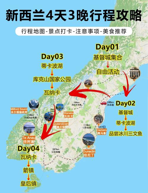 2025新西兰旅游攻略有哪些必打卡？-第2张图片-星月文旅