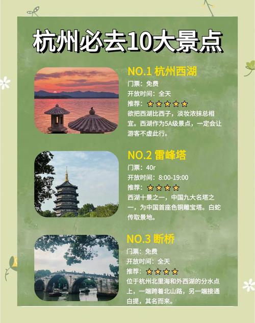 杭州旅游攻略，必打卡景点有哪些？-第3张图片-星月文旅