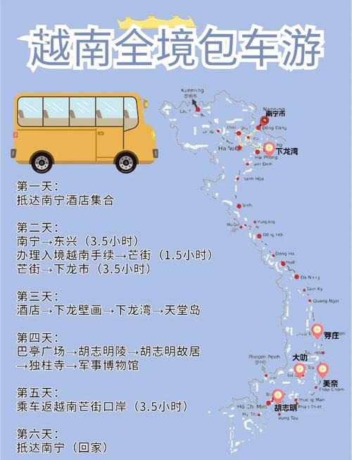 越南旅游同程攻略有哪些必看？-第1张图片-星月文旅