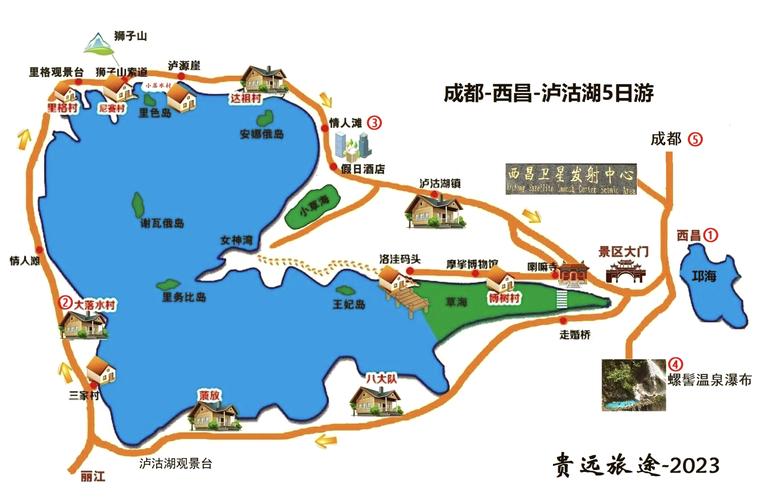 西昌到泸沽湖自驾路线怎么走？-第1张图片-星月文旅