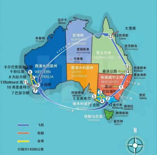 悉尼到墨尔本自驾路线怎么选？-第3张图片-星月文旅