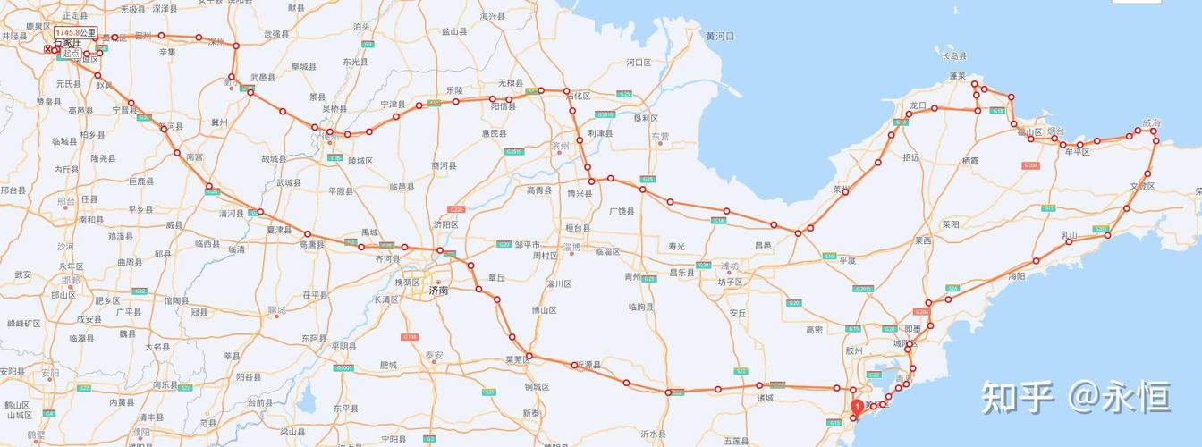 青岛到石家庄自驾游路线怎么走？-第1张图片-星月文旅