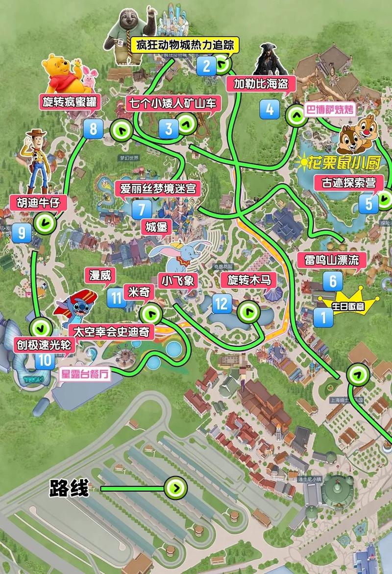 上海迪士尼旅游攻略有哪些必玩项目？-第2张图片-星月文旅