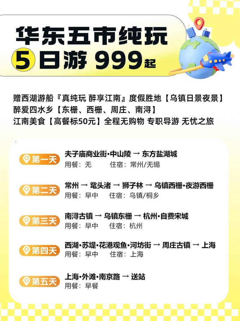 北京到华东五市旅游攻略-第2张图片-星月文旅