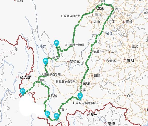 成都云南自驾游最佳路线怎么规划？-第2张图片-星月文旅