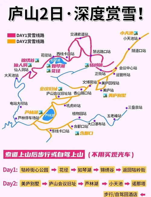 庐山旅游攻略自驾车旅游-第3张图片-星月文旅