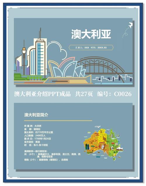 澳大利亚旅游景点ppt-第1张图片-星月文旅