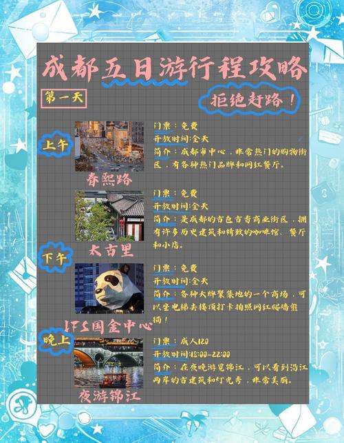 成都出发五天自驾游去哪玩？-第2张图片-星月文旅