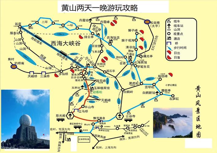黄山二日自驾游路线怎么安排？-第2张图片-星月文旅