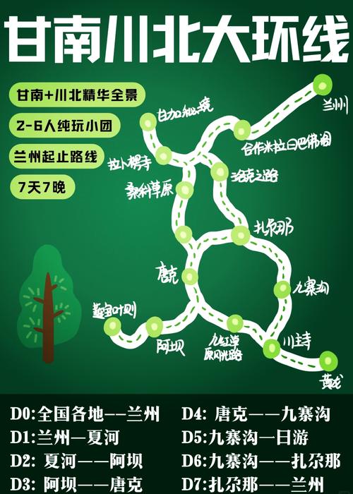 兰州到九寨沟自驾游攻略有哪些？-第1张图片-星月文旅