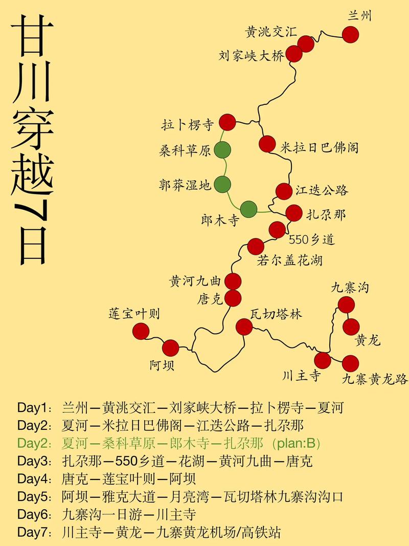 兰州到九寨沟自驾游攻略有哪些？-第3张图片-星月文旅