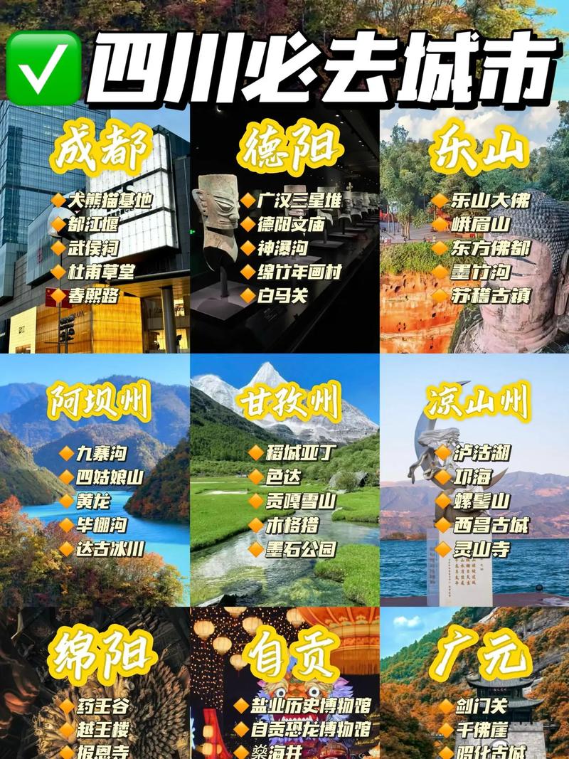 四川旅游景点大全排名榜-第1张图片-星月文旅 四川旅游景点大全排名榜-第1张图片-星月文旅