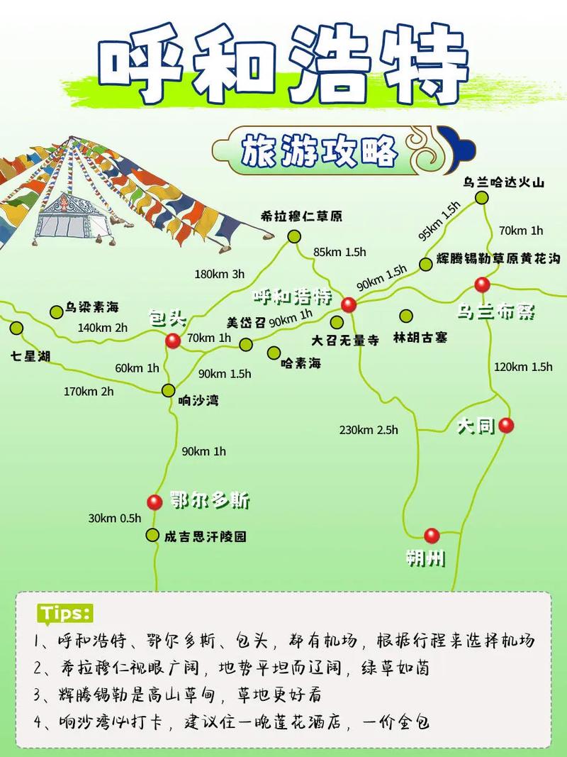 呼和浩特旅游攻略，有哪些必打卡景点？-第3张图片-星月文旅