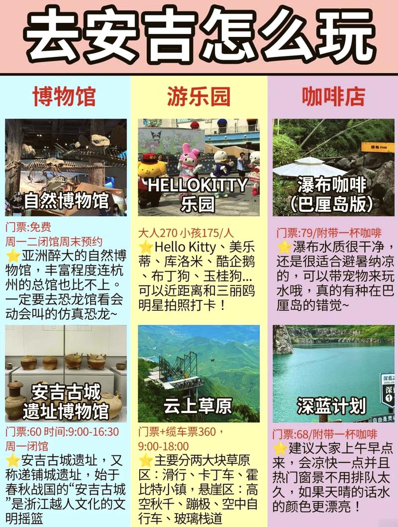 安吉自由行怎么玩？攻略有哪些必去？-第3张图片-星月文旅